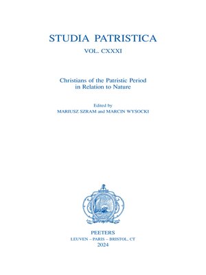 cover image of Studia Patristica, Volume CXXXI